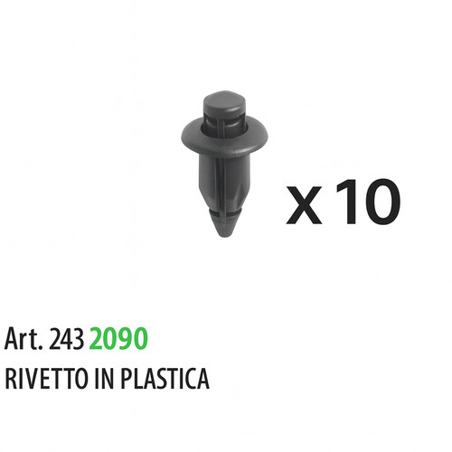 Nieten stopper clip kunststoff - stopper,