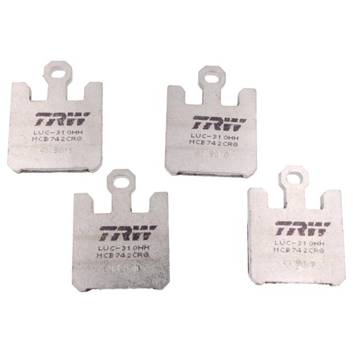 Trw carbon bremsbeläge - trw, vorne