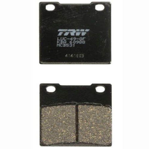 Trw bremsbeläge hinten - trw, für